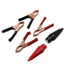 Braçadeiras de jacaré de metal com 28 peças/caixa