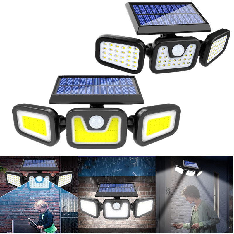 Luz solar de segurança GlowFX-Solar ™- Seu lar mais seguro sem aumentar custos na conta de luz !
