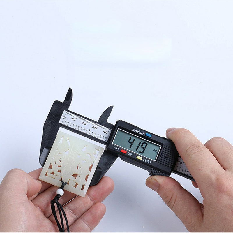 Paquímetro digital fibra de carbono LCD 0-100/150mm 6-POL