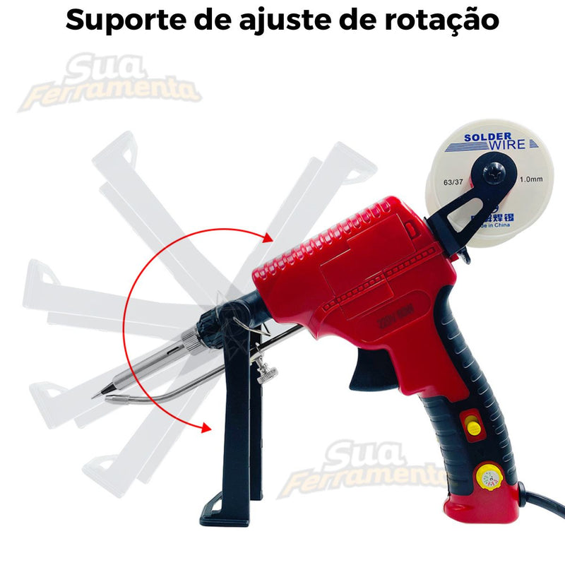 Super Pistola de Solda Recarregável