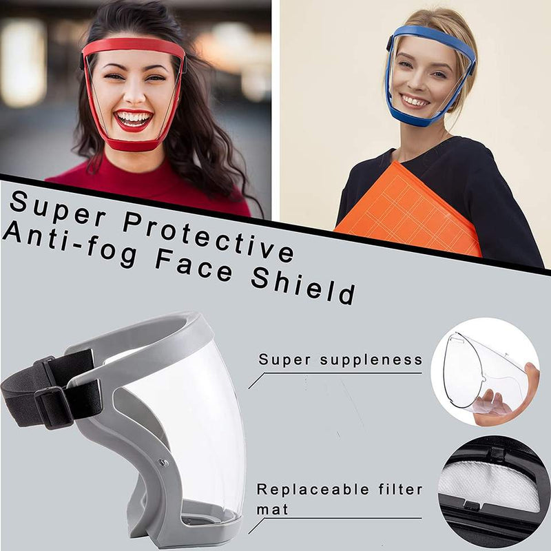 Máscara de Proteção Indestrutível Anti Embaçante