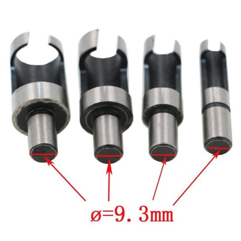 Brocas cortadoras de plugue FastPlug™- 8 Peças (1/4 '', 3/8 '', 1/2 '', 5/8 '')
